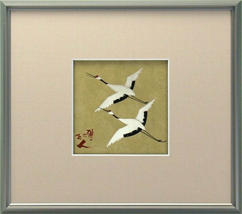 九谷焼 谷敷正人作 陶額 金彩双鶴 陶板 陶板画 壁掛け 壁飾り 絵画 イタリアン (御歳暮 来客用 快気祝い 古希の御祝 引き出物 部下 初節句 新築祝い 海外 親戚 結婚祝い 古稀 出産内祝い 引越し祝い 竣工 会社法人 古希 お祝い 銀婚式 セット 長寿祝い 会社設立)