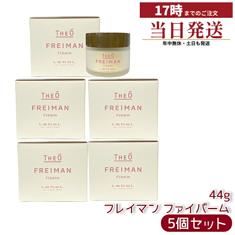 【5個セット】THEO フレイマン ファイバーム 44g ジオ FREIMAN ルベル LebeL