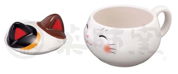 彩絵 まねきねんねこ紅茶ポット ぶち ティーマッグ附き 据え品 招き猫 招猫 まねきねこ 開店祭礼 猫 雑貨 記号物 詳細 セラミック 日本製 開店 開業 貰い物 お祝い 猫グッズ 貿易成功 嫁さん安全性 縁起 置物 インテリア装飾 シック 開業祝い 内祝い コーヒーショップ