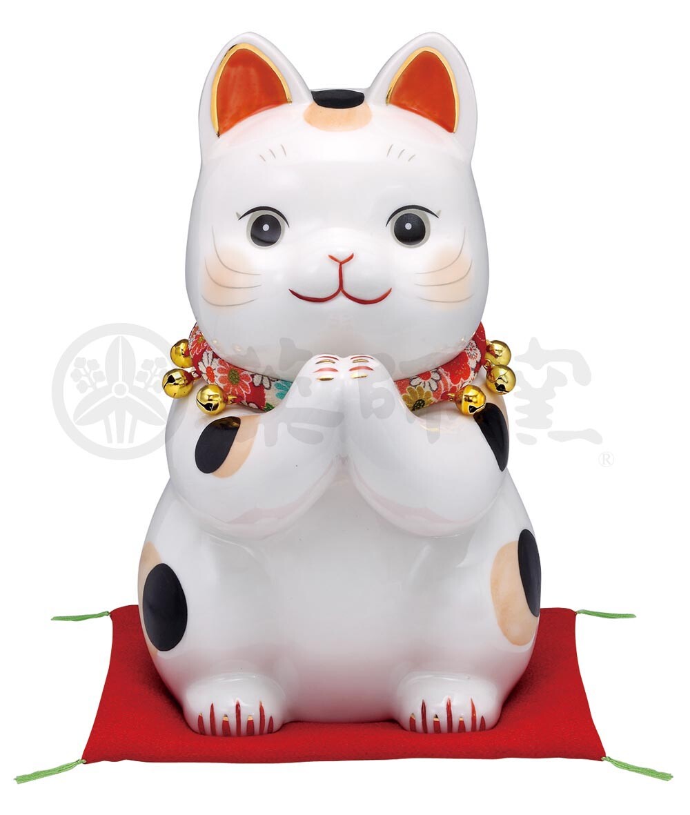 彩絵 ふく福おねがい猫 特大 貯金箱 置物 招き猫 招猫 まねきねこ 開店祝い 猫 雑貨 縁起物 アイテム 陶器 日本製 開店 開業 プレゼント お祝い 猫グッズ 商売繁盛 家内安全 縁起 置物 インテリア おしゃれ 開業祝い 内祝い Kiliansreisen De