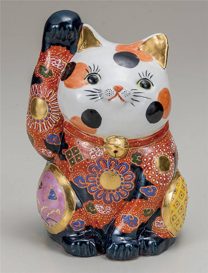 開店祝い 陶器 カフェ 置物 開店祝い プレゼント プレゼント 開業祝い 開業祝い 開店 開店祝い 移転祝い 美容院 招き猫 美容室 人気 プレゼント お祝い お返し お礼 海外 日本 九谷焼 7号招き猫 三毛盛 置物 招き猫 招猫 まねきねこ 開店祝い 猫