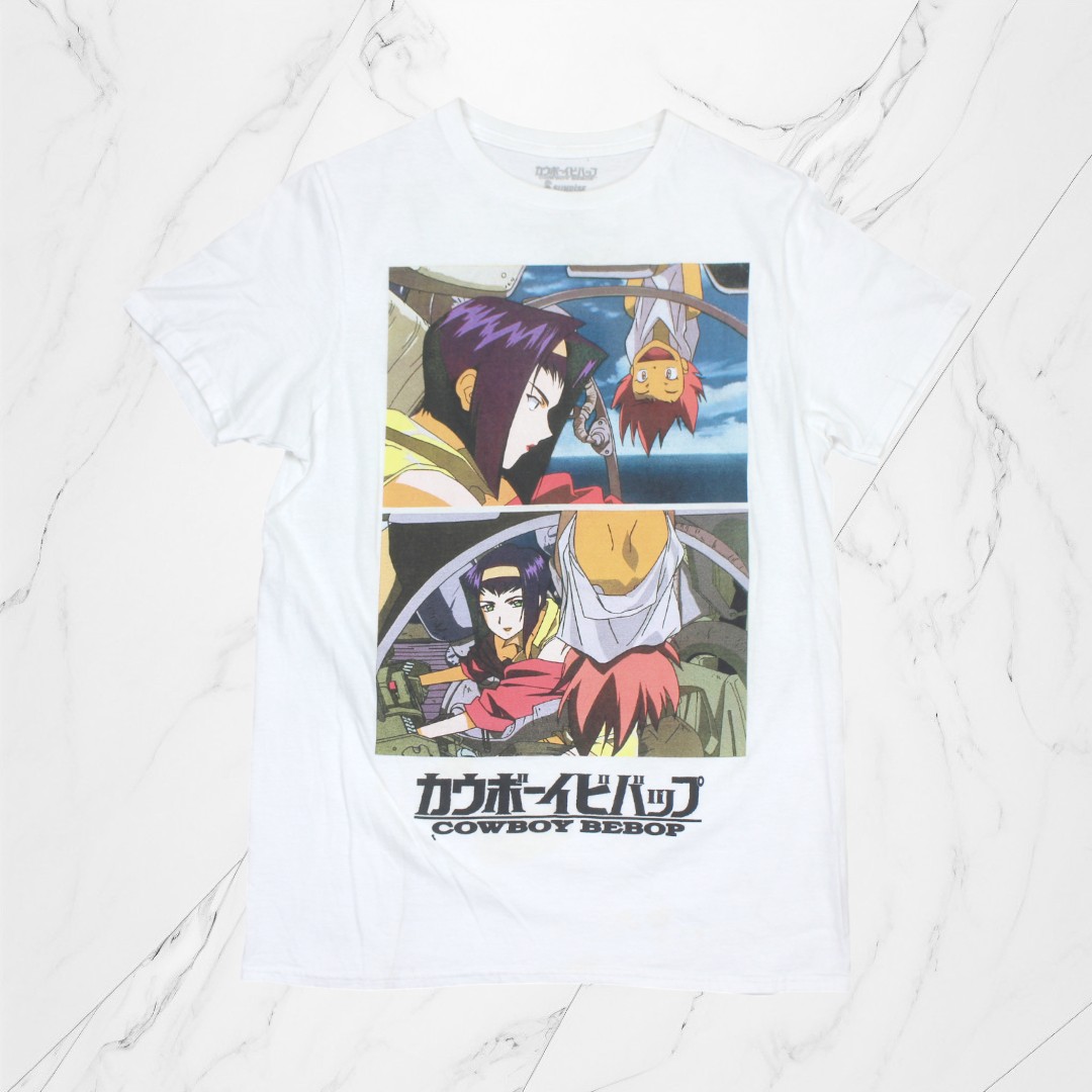 カウボーイビバップ ヴィンテージ加工Tシャツ アニメT 古着 00s Cowboy Bebop カウボーイビバップ TV アニメ Tシャツ