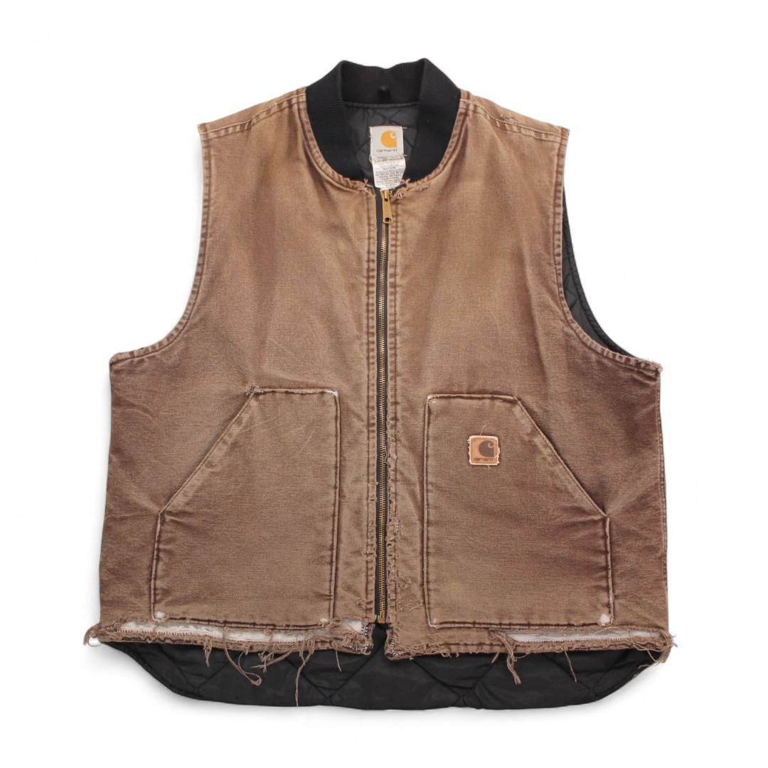 楽天市場】00s USA製 カーハート Carhartt ワーク 中綿 ダック ベスト