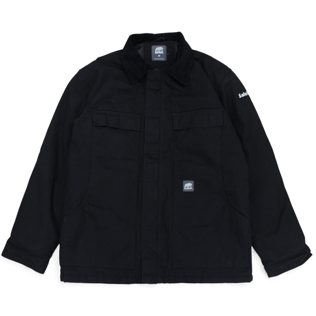 Berne Apparel ブラックダック ワークジャケット 企業刺繍 Berne Apparel ブラックダック ワークジャケット 企業刺繍