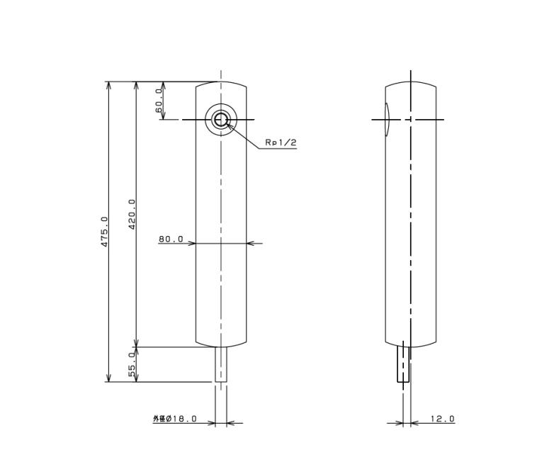 【楽天市場】カクダイ（KAKUDAI） ステンレス水栓柱（ショート型） 624-081：リライフプラザ 楽天市場店