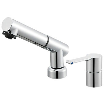 SANEI(三栄水栓) column シングルスプレー混合栓(洗髪用) K37510JVZ-13|リライフプラザ 店