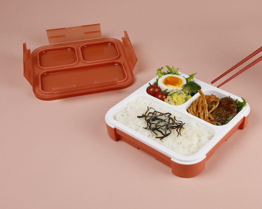 CB JAPAN dsk.pig Portable and easy-to-clean thin lunch box 600ml 