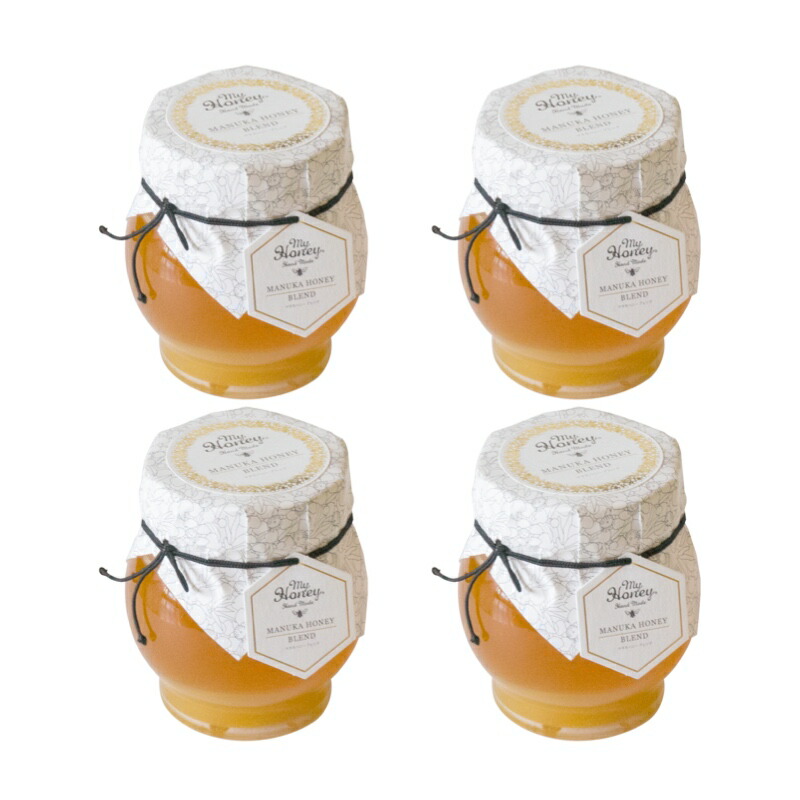 MY HONEY定期便 マヌカブレンド 200g ×4個 【1個あたり15%OFF】：生はちみつ専門店 MY HONEY