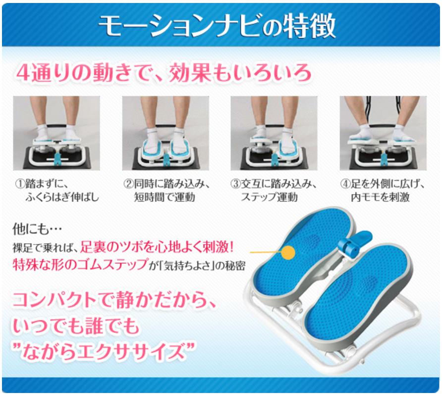 楽天市場 エアロライフ Aerolife モーションナビ 送料無料 テレビで話題 ステッパーで楽々ストレッチ マイラボ