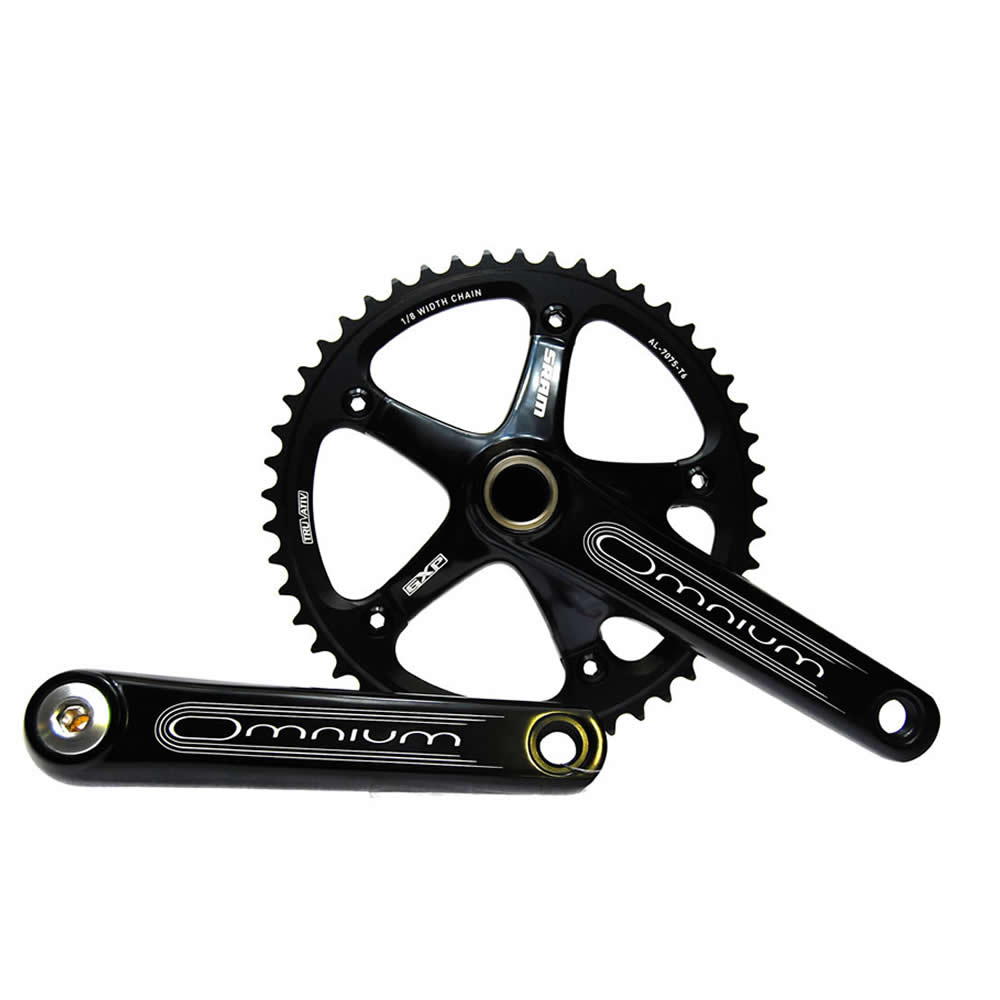 SRAM OMNIUM クランク チェーンリング BBセット 試走のみの美品