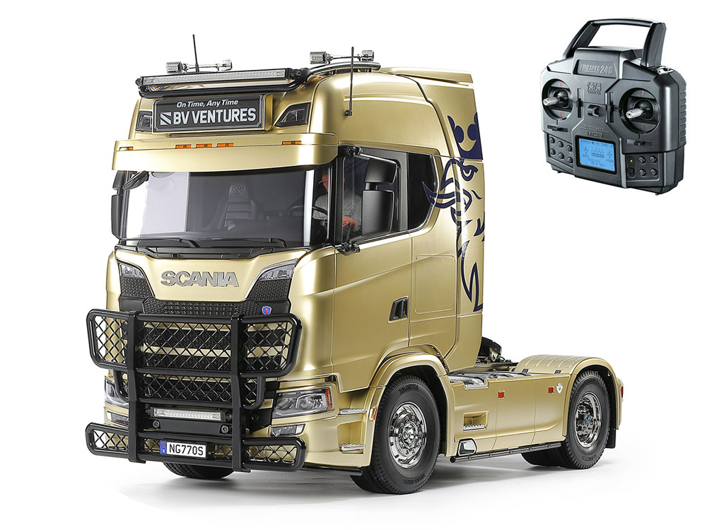 6月発売予定 1/14 電動RCビッグトラックシリーズ No.78 スカニア 770 S 4×2 フルオペレーションセット 56378