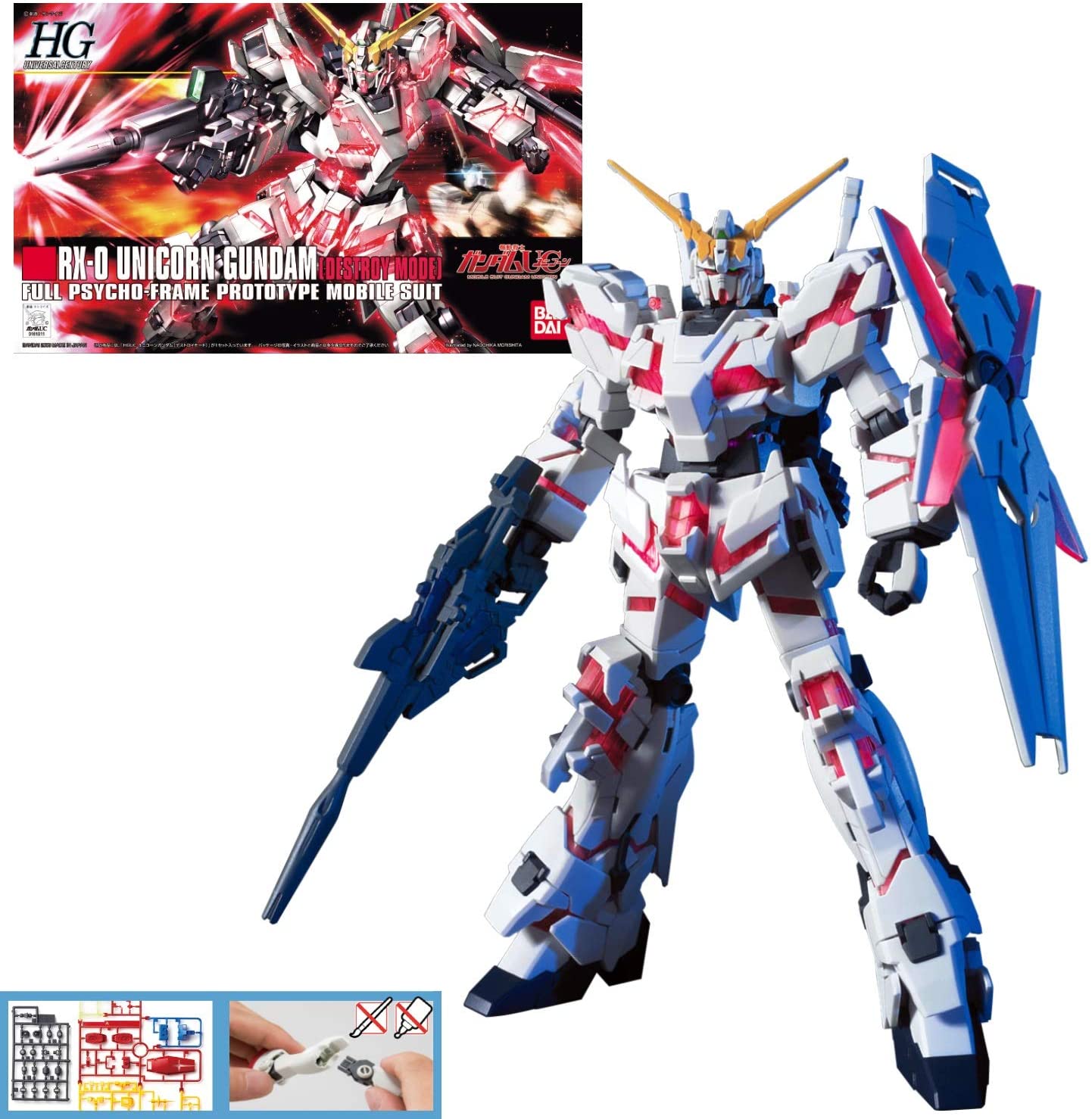 (未使用･未開封品)　HGUC 機動戦士ガンダム0083 STARDUST MEMORY ガンダムGP-02A 1/144スケール 色分け済みプラモデル bt0tq1u Amazon.com: 0083 Stardust Memory HGUC 018 RX-78GP01Fb GP01Fb