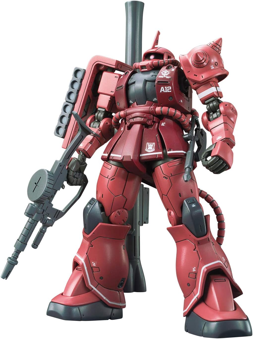 新品 HG 機動戦士ガンダム THE ORIGIN シャア専用ザクII 赤い彗星Ver. 1/144スケール 色分け済みプラモデル画像