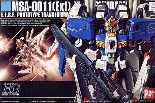 BANDAI - (再販) HGUC 1/144 MSA-0011(Ext) EX-Sガンダム ガンダム・センチネル プラモデル(5060954) バンダイスピリッツ Amazon | HGUC 1/144 Ex-S ガンダム （ガンダム・センチネル