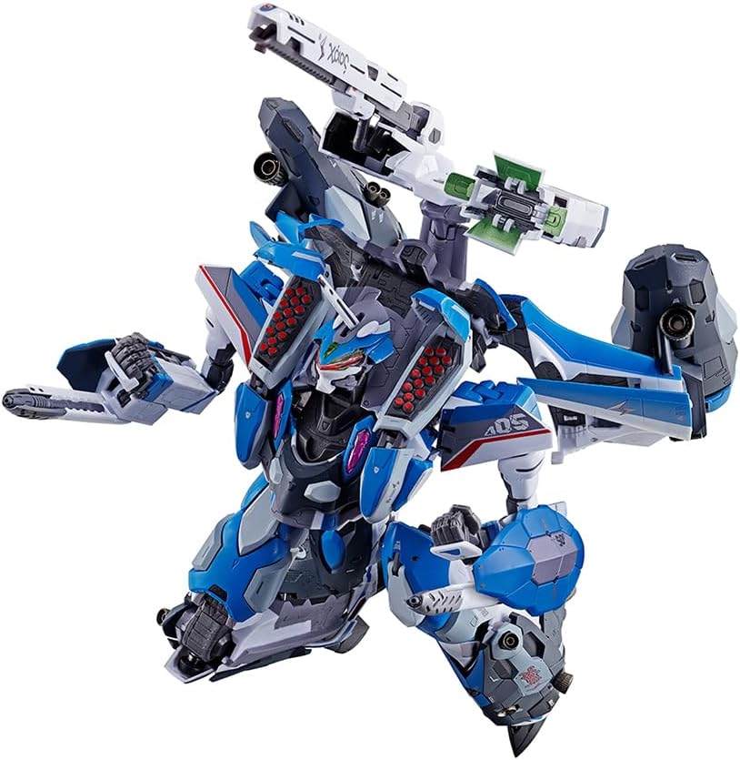 DX超合金 マクロスデルタ 劇場版VF-31Fジークフリード(メッサー・イーレフェルト/ハヤテ・インメルマン搭乗機) 約260mm ダイキャスト&amp;ABS&amp;PVC製 mxn26g8 DX超合金 劇場版VF-31F ジークフリード（メッサー・イーレ