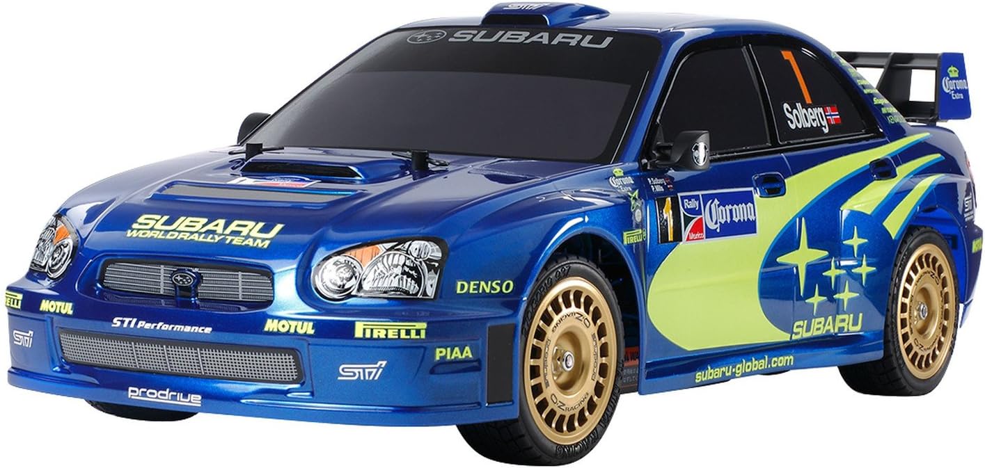 タミヤ　スバル インプレッサ WRX STI  タイヤセット Amazon | タミヤ インプレッサ WRX STI チームアライ ボディ