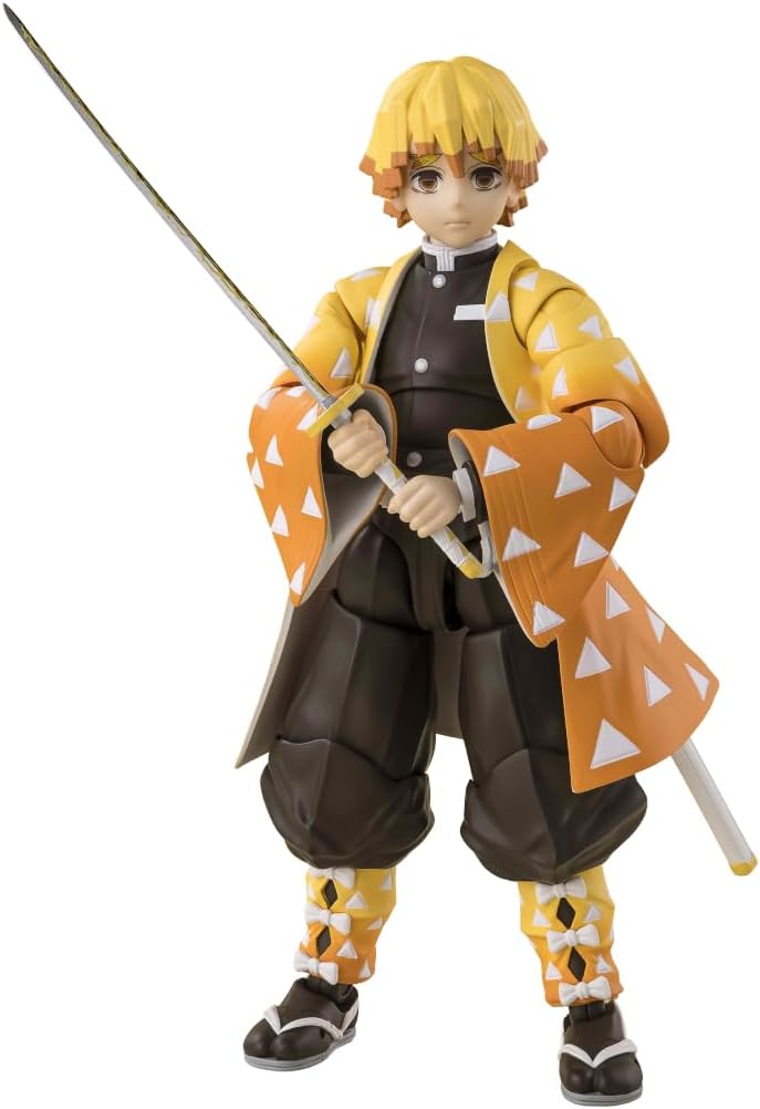 10月再販分 S.H.フィギュアーツ 鬼滅の刃 我妻善逸 約140mm PVC&ABS製 塗装済み可動フィギュア|MY mart
