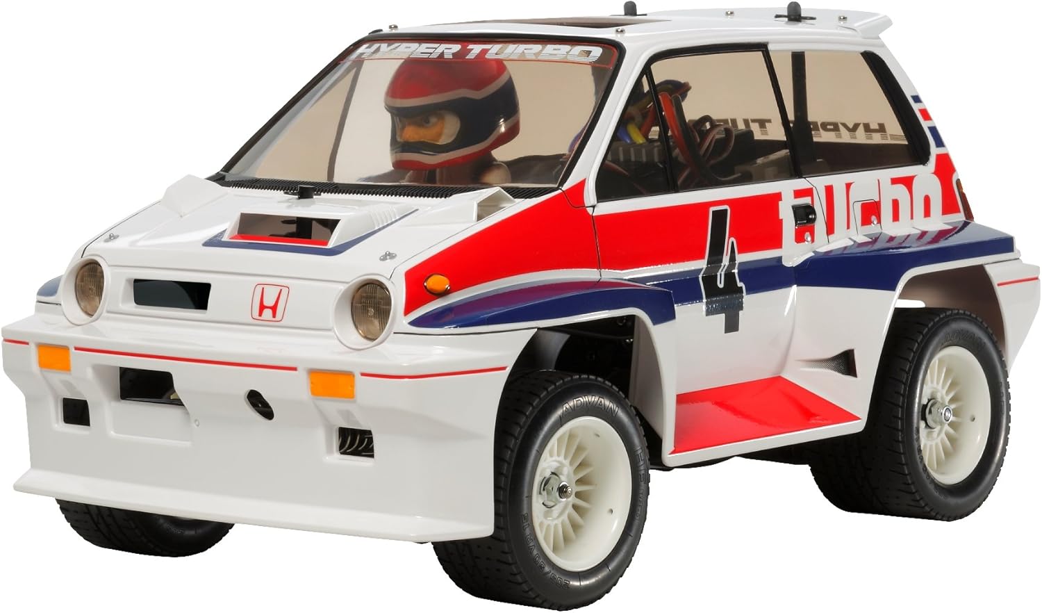 7月再販分 タミヤ 1/10 電動RCカーシリーズ No.611 Honda シティターボ (WR-02Cシャーシ) 58611
