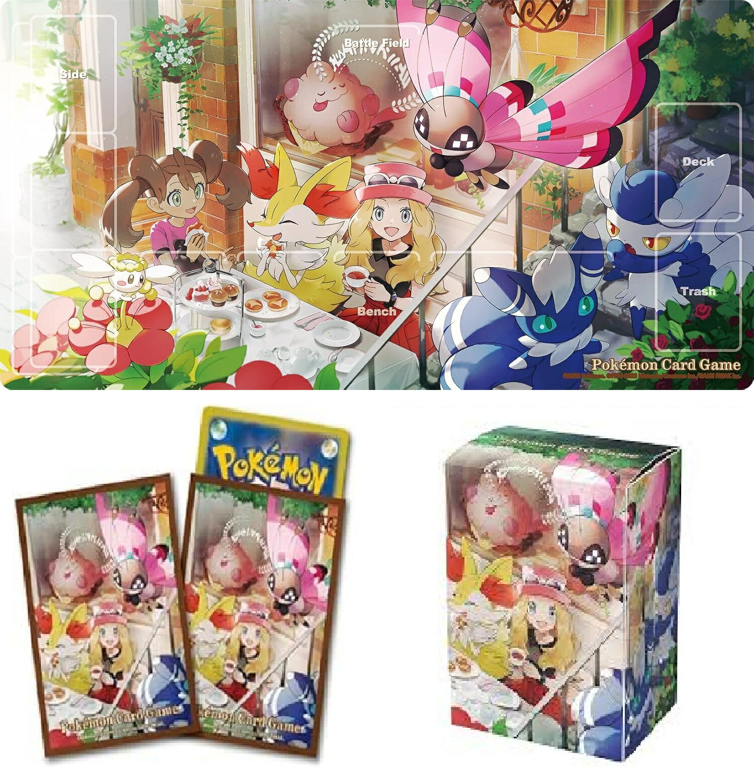 ポケモン - セレナ　デッキシールド　10個 Amazon.co.jp: ポケモンカードゲーム デッキシールド セレナ