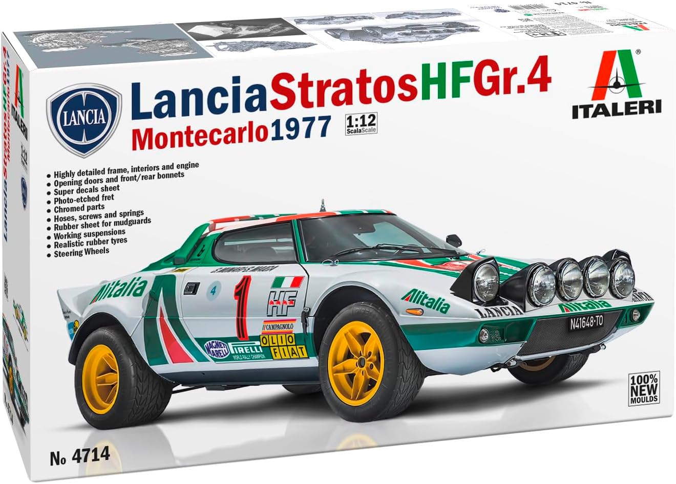 Italeriイタレリ ストラトス プラモデル Amazon.co.jp: プラッツ イタレリ 1/24 ランチア ストラトス HF