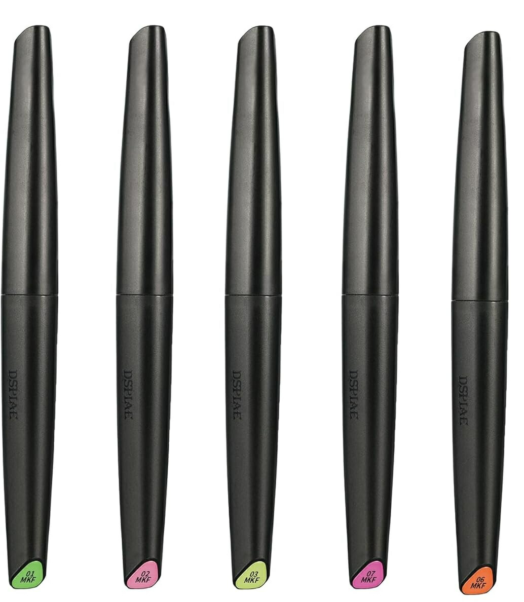 楽天市場】DSPIAE MKF 1~3,6,7 水性アクリルマーカー蛍光色 5色セット
