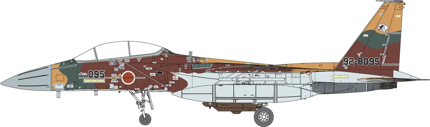 1/72 スペシャルマーキングシリーズ 航空自衛隊 F-15DJ アグレッサー 095号機 茶/薄茶/深緑 プラモデル FK01 6,237円
