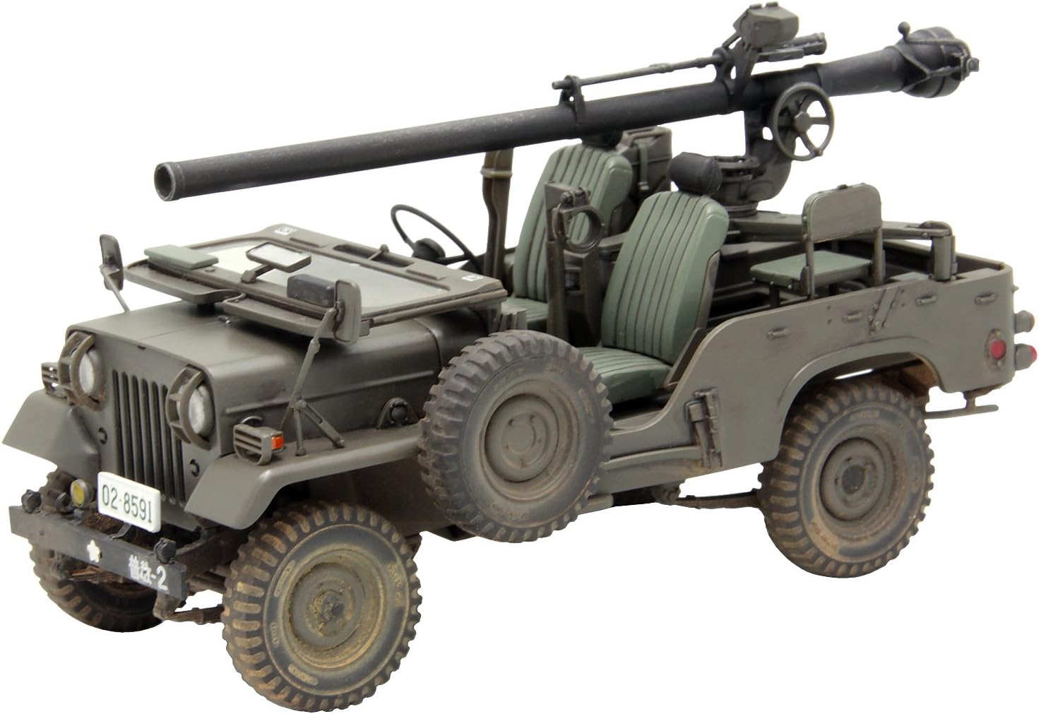 1/35 日本陸軍 73式小型トラック 無反動砲装備 プラモデル FM36