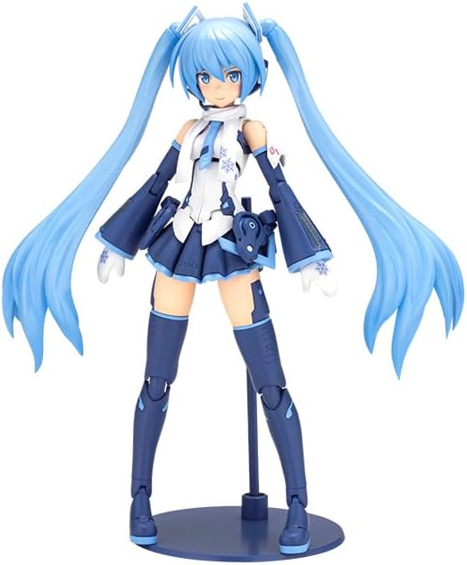フレームアームズ・ガール フレームミュージック・ガール 雪ミク Another Color Ver. 全高約150mm ノンスケール プラモデル