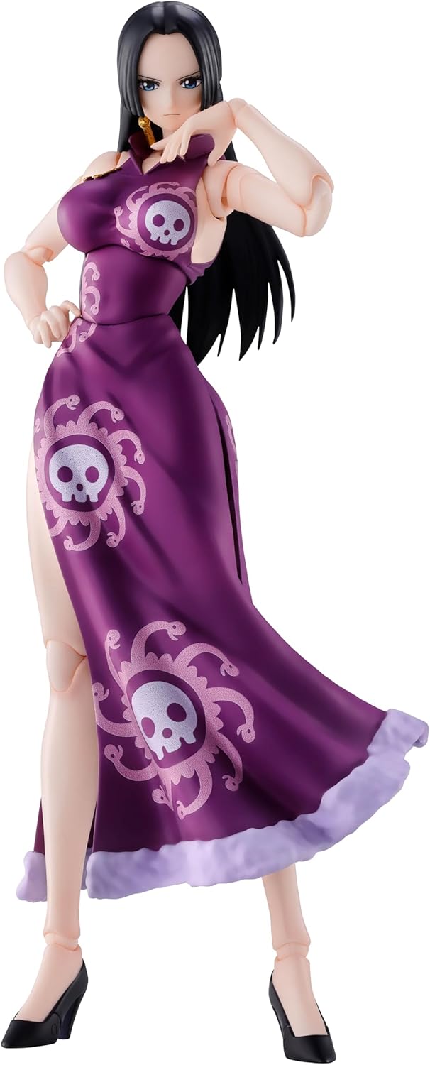 S.H.フィギュアーツ ONE PIECE ボア・ハンコック -マリンフォード頂上決戦- 約160mm PVC&ABS製 塗装済み可動フィギュア｜MY mart