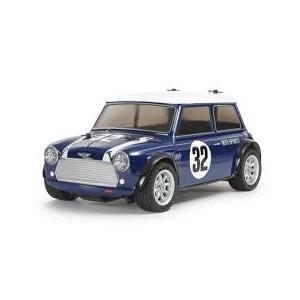 楽天市場】1/10電動RCカー ミニクーパー レーシング ブルー塗装済