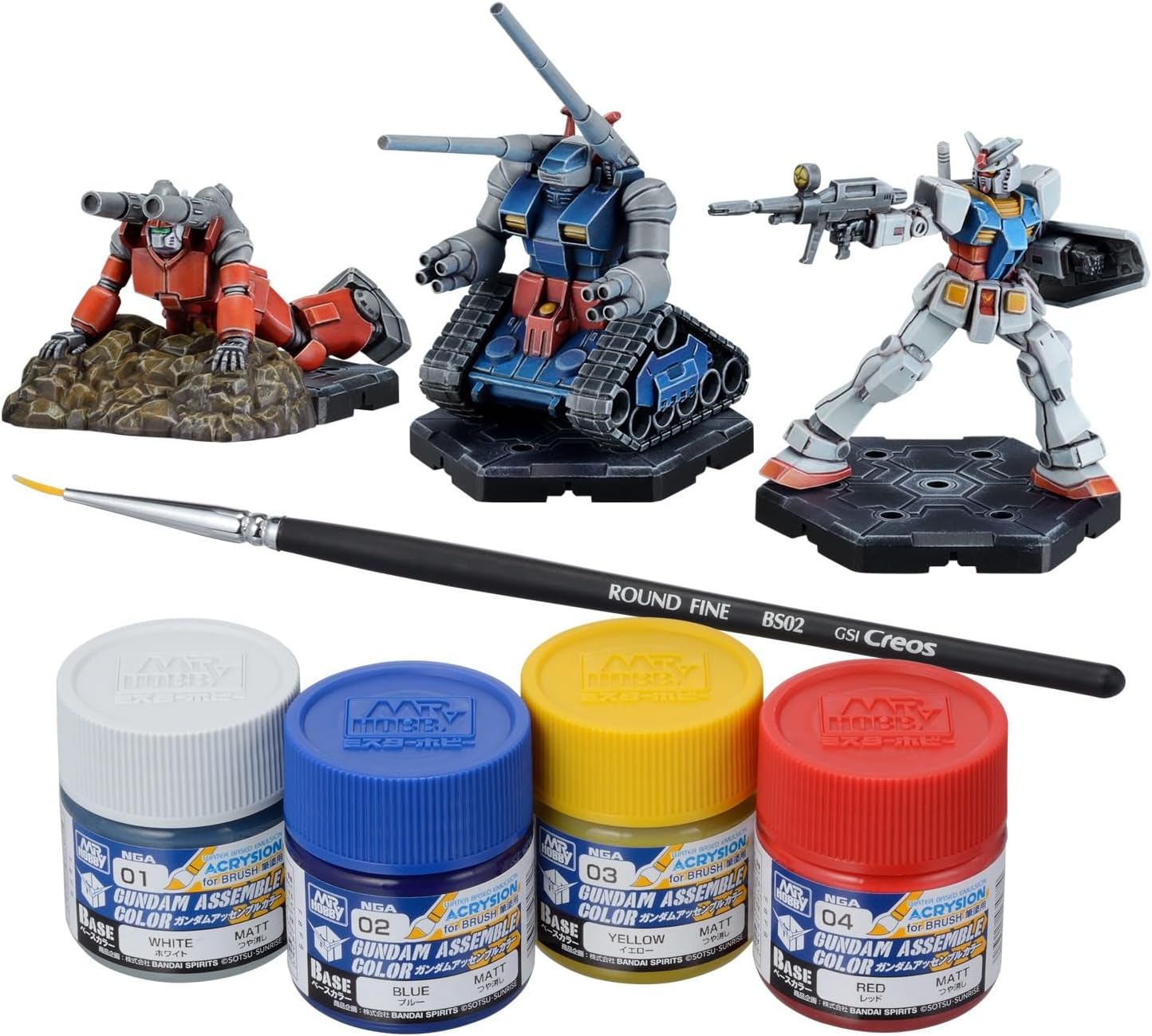 10月発売予定 GUNDAM ASSEMBLE PAINT PACK 01 [PA01] 6,006円