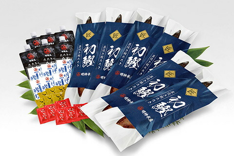 <BR>【明神水産】匠の藁焼きたたき6節セット【SLK-6】