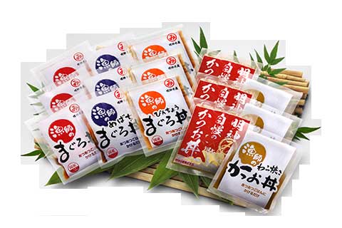 <BR>【明神水産】どんぶりセット【DON-15】