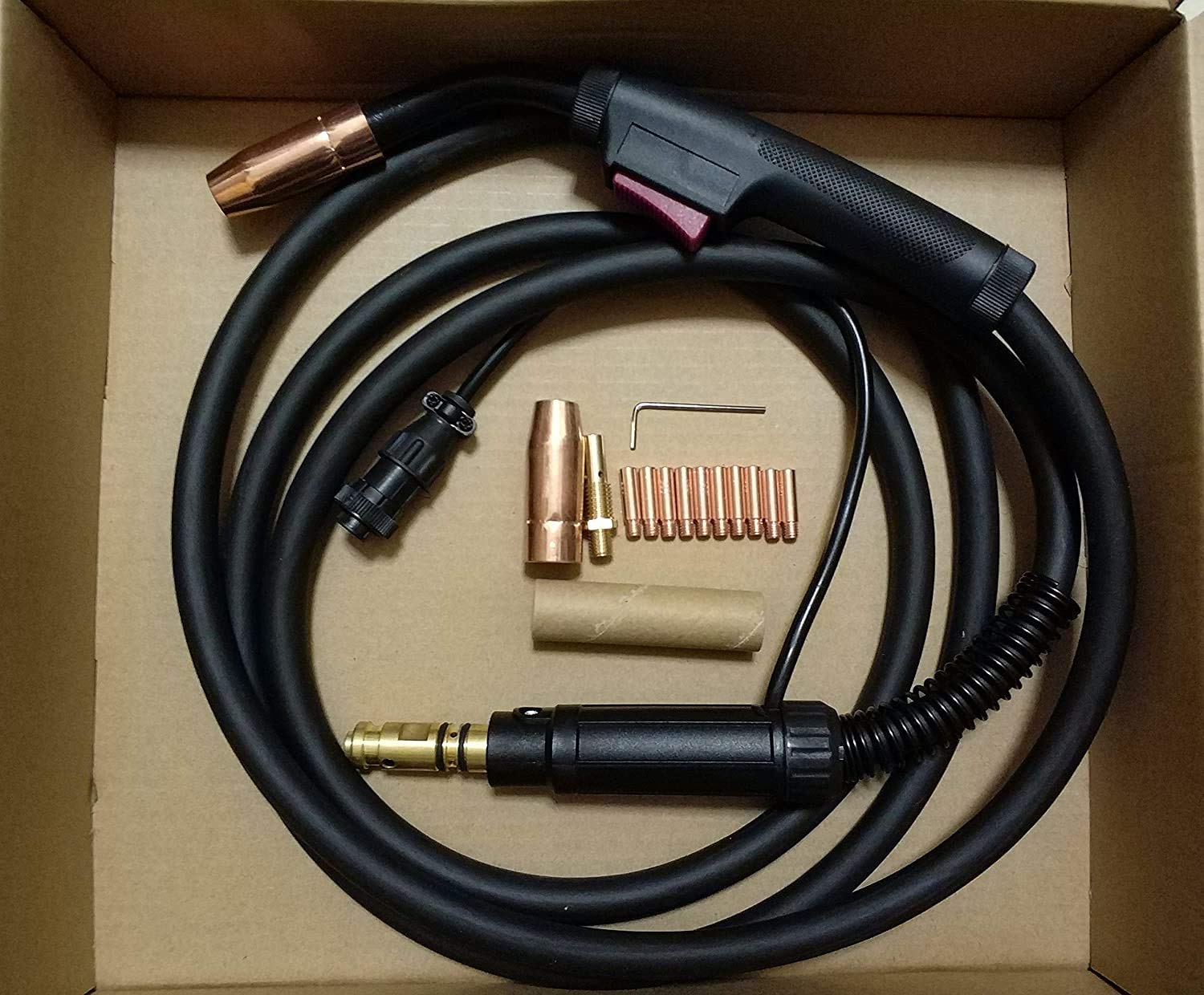溶接ガン &amp; TORCH 15フィート 150AMP リンカーンパワーミグ140、パワーミグ140C、パワーミグ140T、パワーミグ180、パワーミグ180C、パワーMIG 180T、パワーMIG 180デュアル、パワーMIG 210MPに適合。｜明金万代
