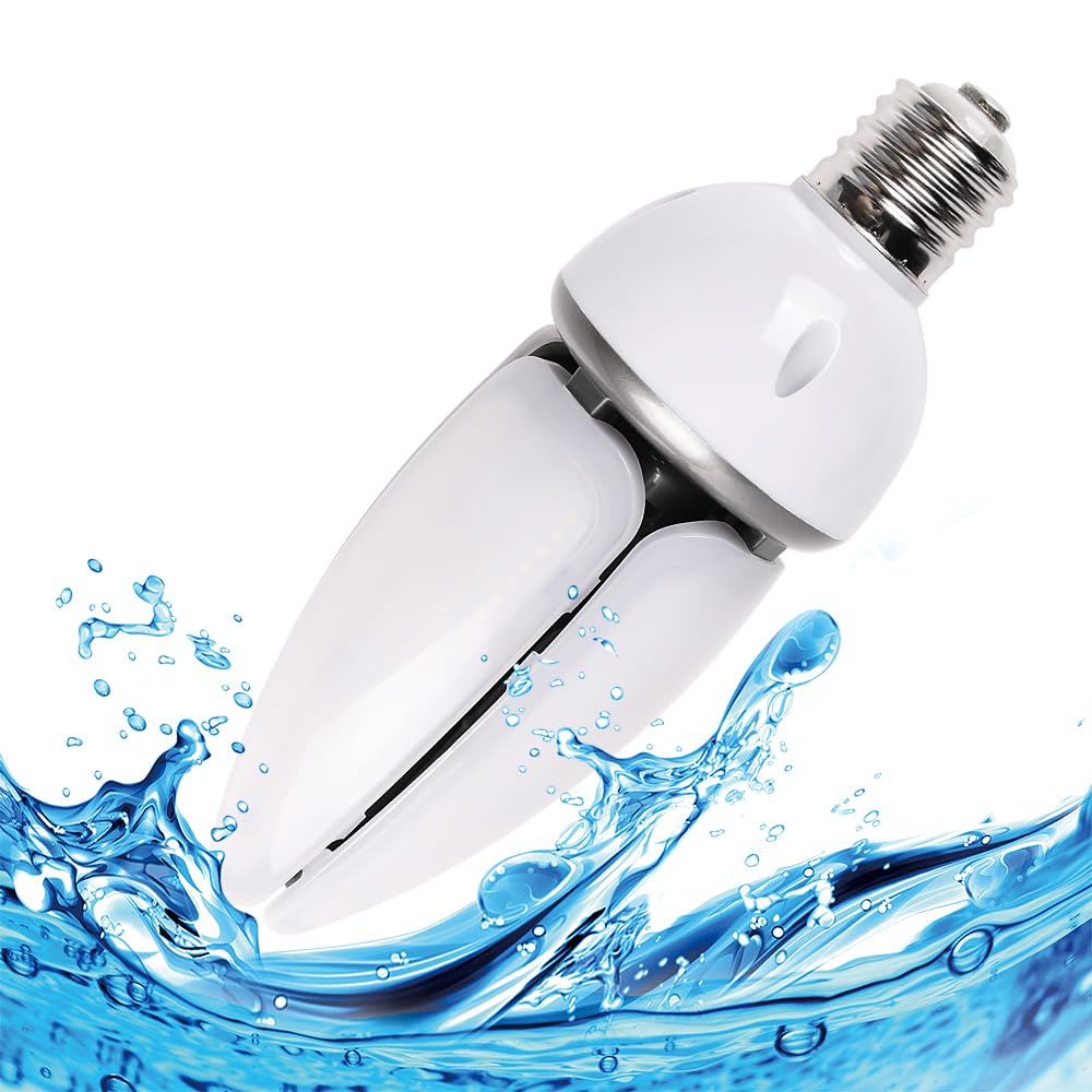 LED 水銀ランプ コーン型LED電球 E39 水銀灯 HF400x 代替品 ハロゲン電球 LED 消費電力60W 12000LM 360°広角ライト LEDコーンライト トウモロコシ型 高天井用LED照明 LED投光器 超高輝度12000LM 昼光色5000K LED街灯 LEDコーンランプ 400W水銀灯 コーン型電球