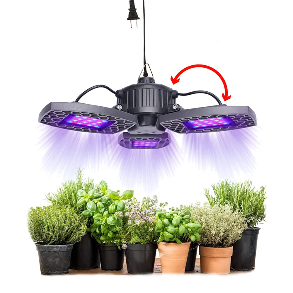 ライト 600W LED 防水 3ヘッドで広いライト led 多肉植物育成ライト 観葉植物育成ライト おしゃれ インテリア 育成 成長促進 ランプ 光合成 日光 光 家庭菜園 日照不足 解消 プランター 小型 防水 室内外で利用可能 プラグ付き