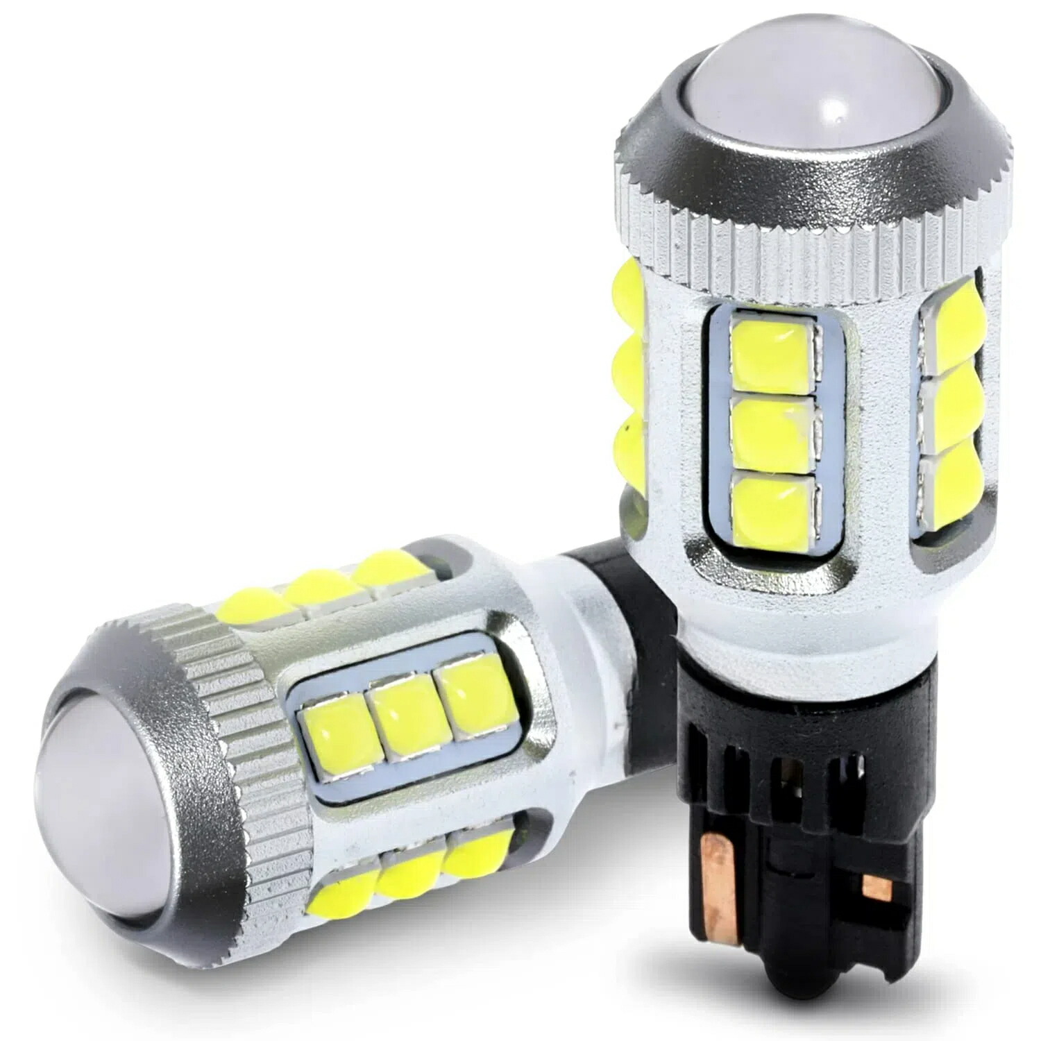 トラック野郎御用達 竹村商会 T16 LED バックランプ 爆光 無極性 後退 24v 12v ホワイト 2個セット