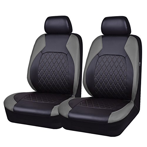 ユニバーサル 車シートカバー 合成レザー フル・シート エアバッグ対応 11ピース 通気性 ブラック ST-0009