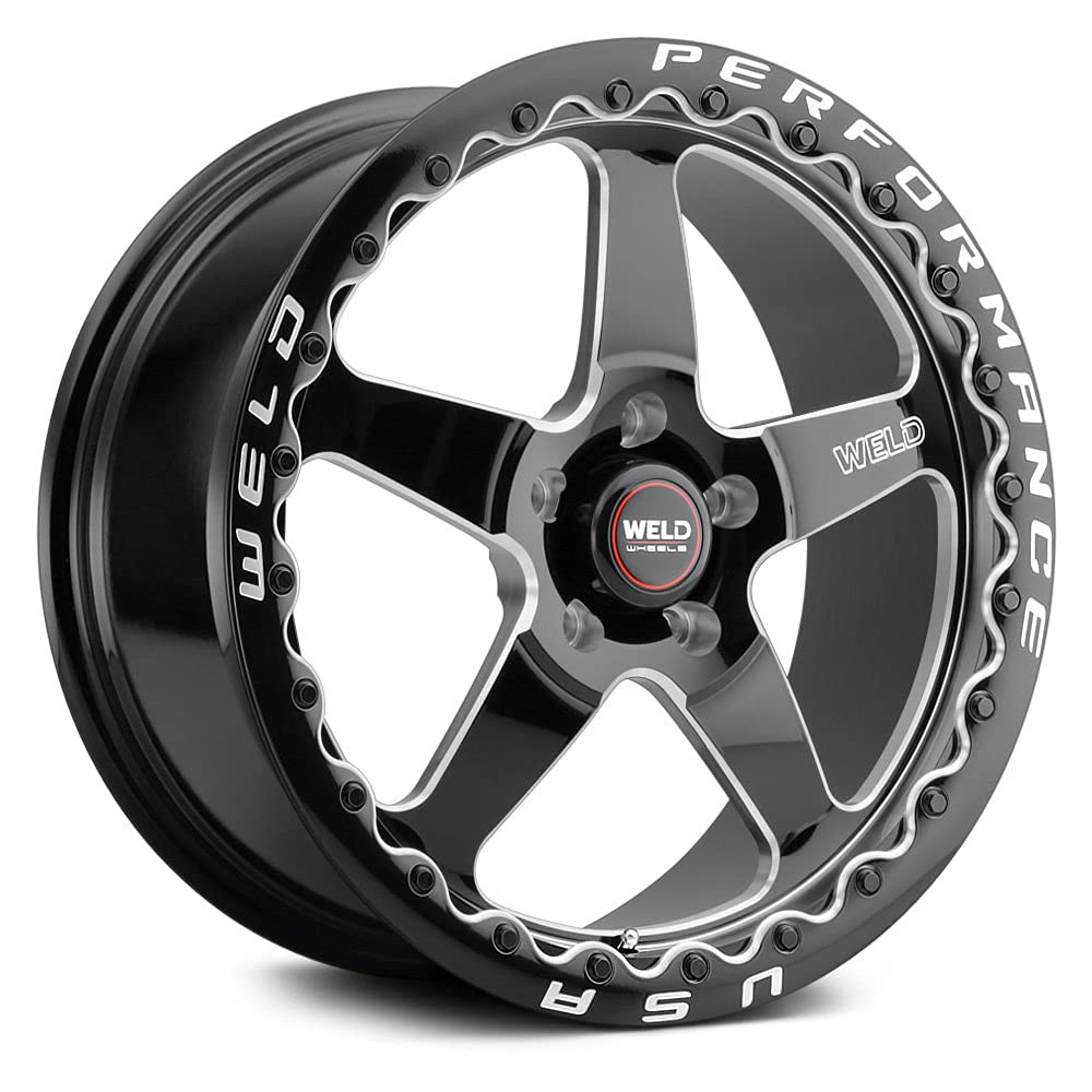 ベンチュラビーズロック 5x127 ET38 BS7.25 グロスブラック ミル径 71.5