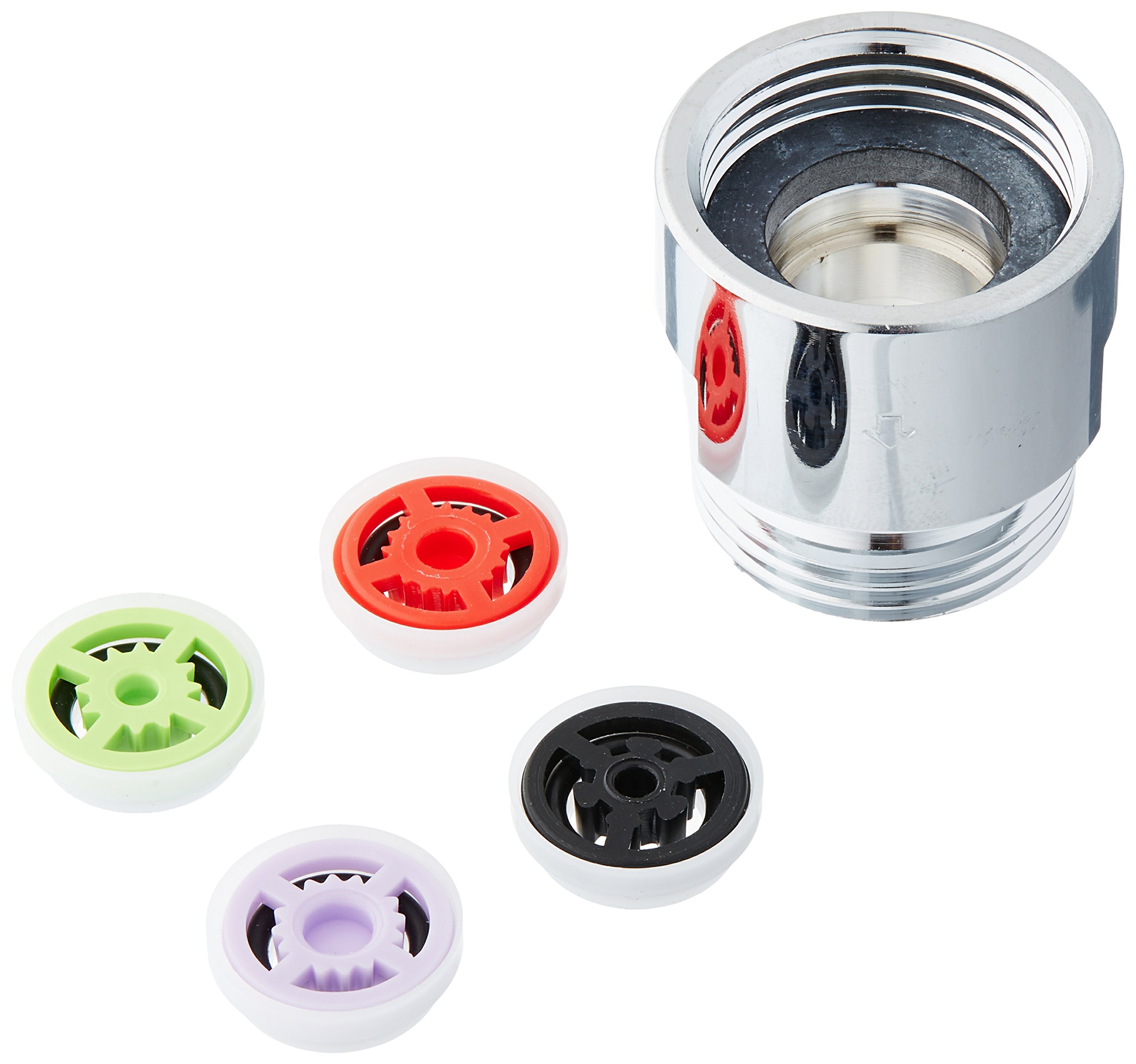 3 – 4インラインフローRestrictor 3 / 4 "接続Supplied with 2.0 , 3.0 , 4.0、5.0 GPM、挿入|明金万代