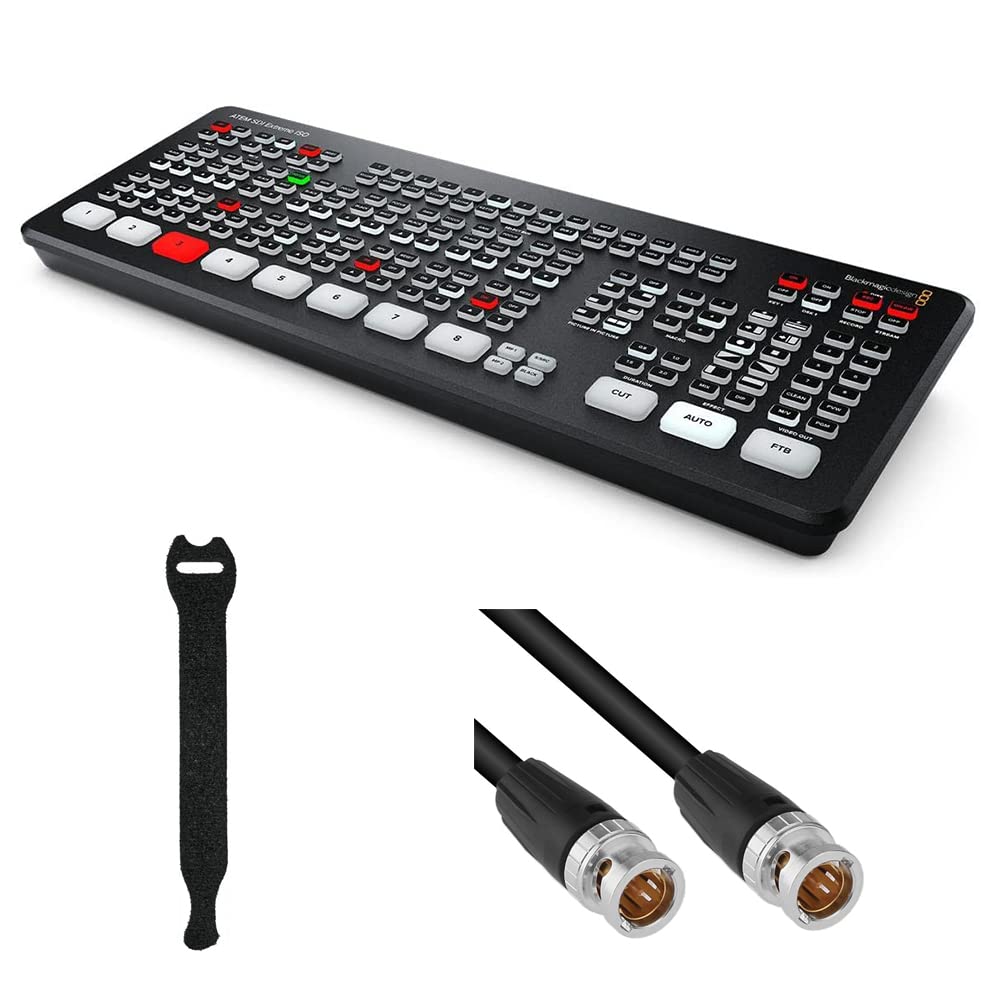 ライブプロダクションスイッチャー バンドル Kopul 3G-SDI有線テレビ BNCからBNC (50フート) 同盟罷工一巡り10本容器に並べる 日用品雑貨・文房具・手芸-その他