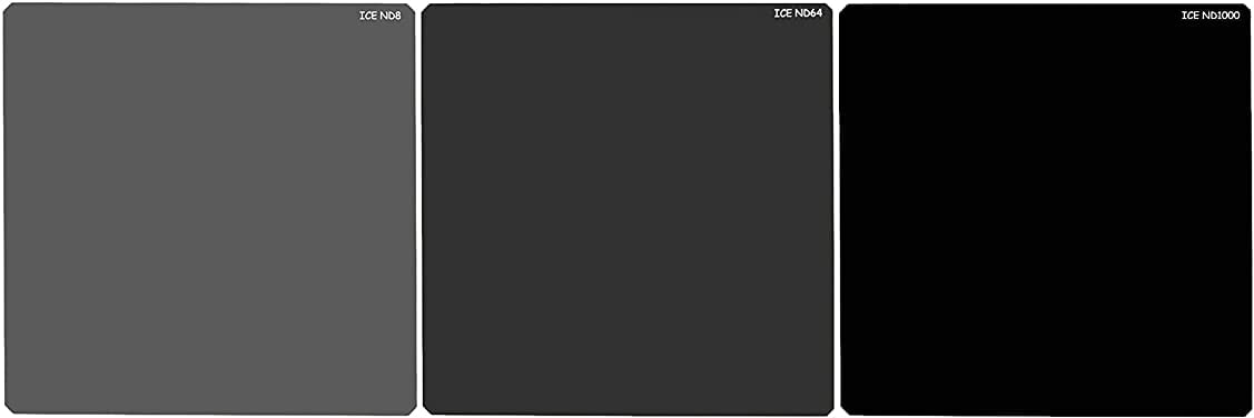 ICE CO スリム100mm MC NDフィルター3枚セット ND8 ND64 ND1000 ニュートラル密度ストップ 16層ナノマルチコート光学ガラス100｜明金万代 22,503円