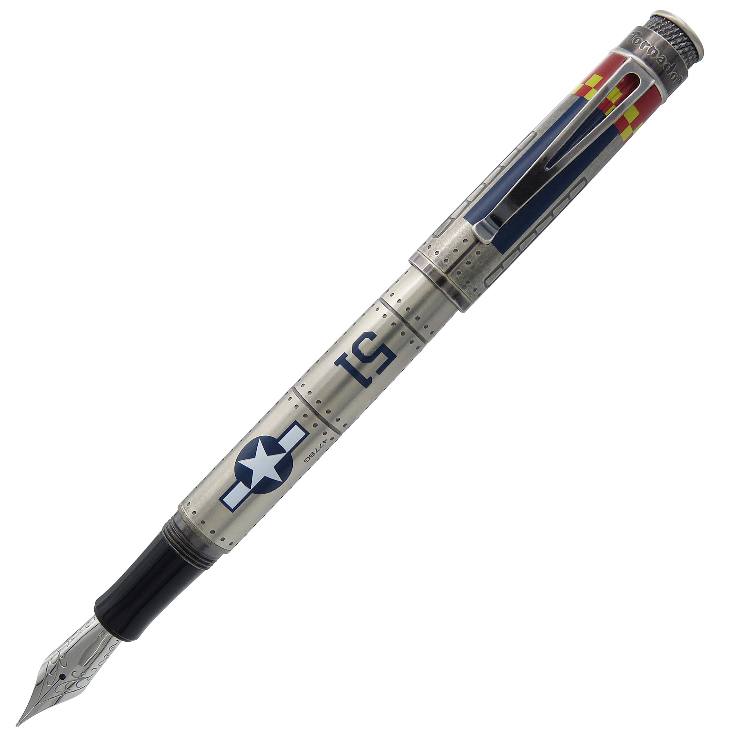 レトロ 51 竜巻き 筆 P-51 マスタング 細字書き込み先: 謂われ因縁的心ゆかしいと今めかしいな技術者技の巡り合い
