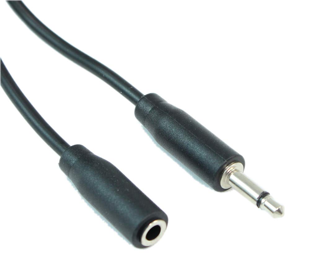 12 フィート 3.5 MMモノラルTS (2 Conductor)牡to刃針オーディオ押しひろげる有線テレビ