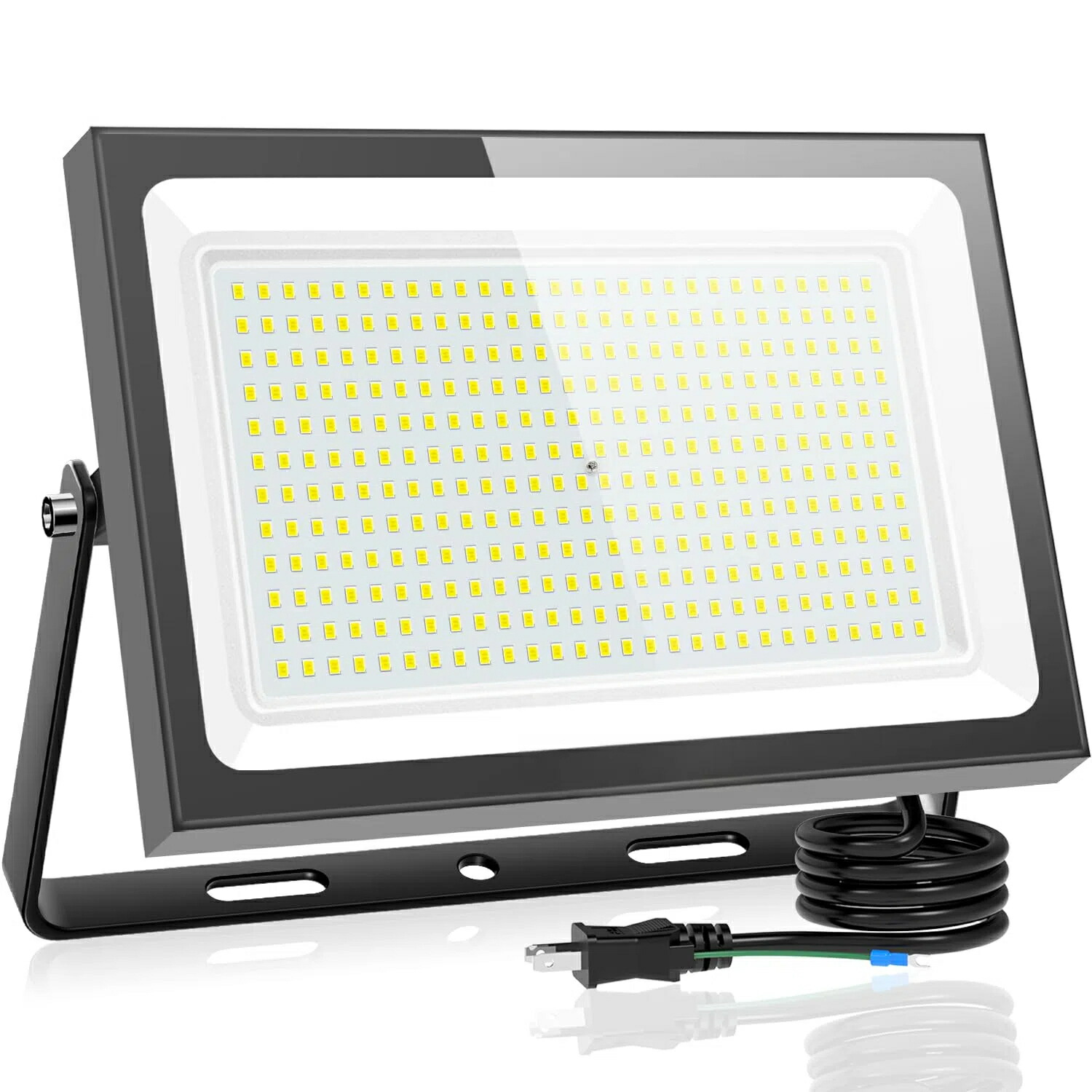 投光器 led投光器 400W 45000LM 屋外 投光器100v 投光器防水 作業灯 6500K 昼光色 灯光器 屋外 照明 看板灯 led作業灯 外灯 作業用 工事用