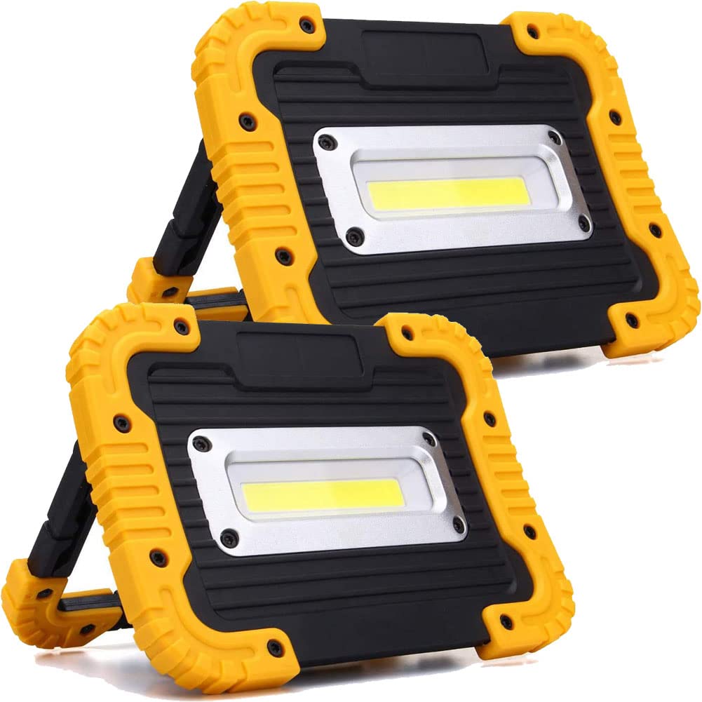 led投光器 作業灯 充電式 防水 LED 投光器 ポータブル 緊急照明 屋外照明 ワークライト usb充電式 LED投光器 自動車整備 アウトドア キャンプ 旅行 夜釣り ランニング T 地震