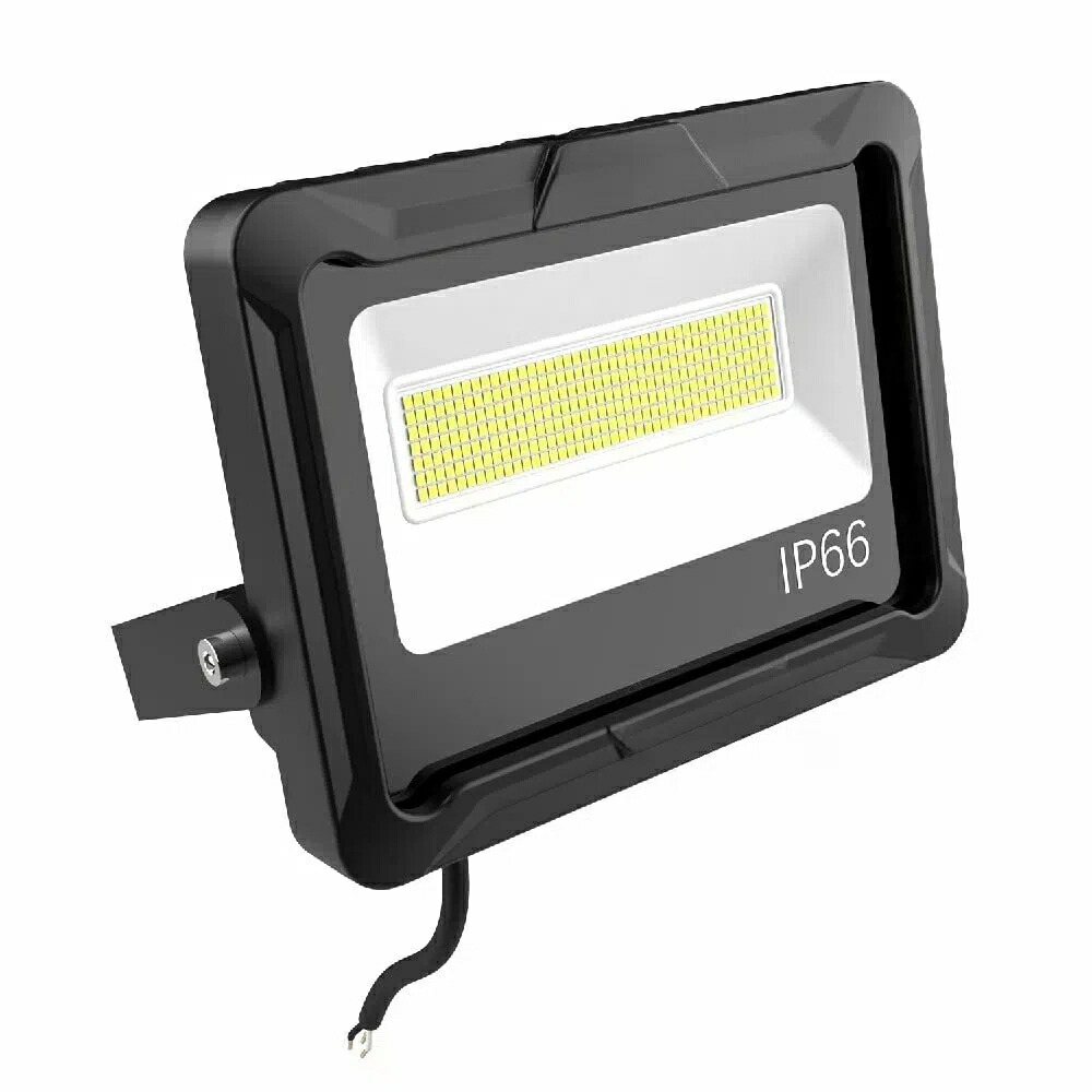 60W フラッドライト 10200LM 5000K 屋外常設 昼白色 100V対応 IP66防水 広範囲 投光器 ledライト 高輝度 省エネ 120°広角照明 倉庫 BBQ 看板灯 駐車場 ガレージ 屋外作業 野外 屋外常設 広範囲 取付簡単 プラグなし LD-F60W