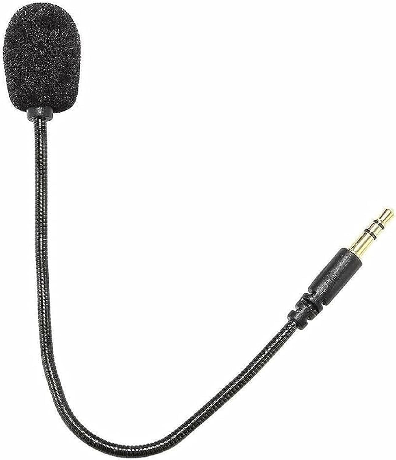ブラックヘッドセットマイク 調節可能 360度曲げられるジャック ヘッドホンコントローラー Z5a5 3.5mmゲームマイクとマイクの組み合わせ PCゲームヘッドセット｜明金万代
