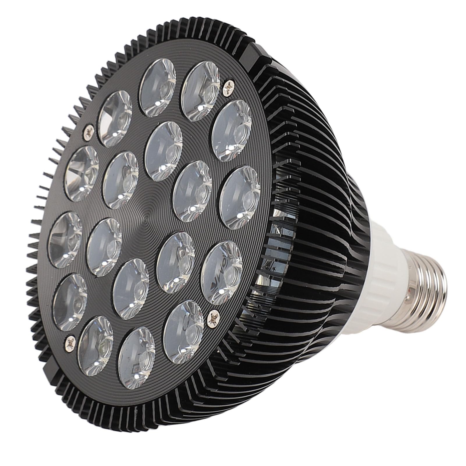 LEDアクアリウムライト フルスペクトル LED水生植物育成ランプ 18W 18個の1W LEDチップを採用 45度光学レンズ 軽量 良い放熱性 サンゴ/海藻/カメ生息地用