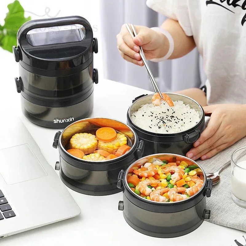 弁当箱 保温 ランチジャー スープOK フタを外して 箸付き 大容量 温かい弁当 ランチボックスa 9,411円